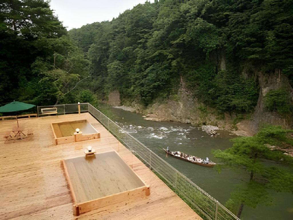 Kinugawa Niouson Plaza Hotel Nikko Bagian luar foto
